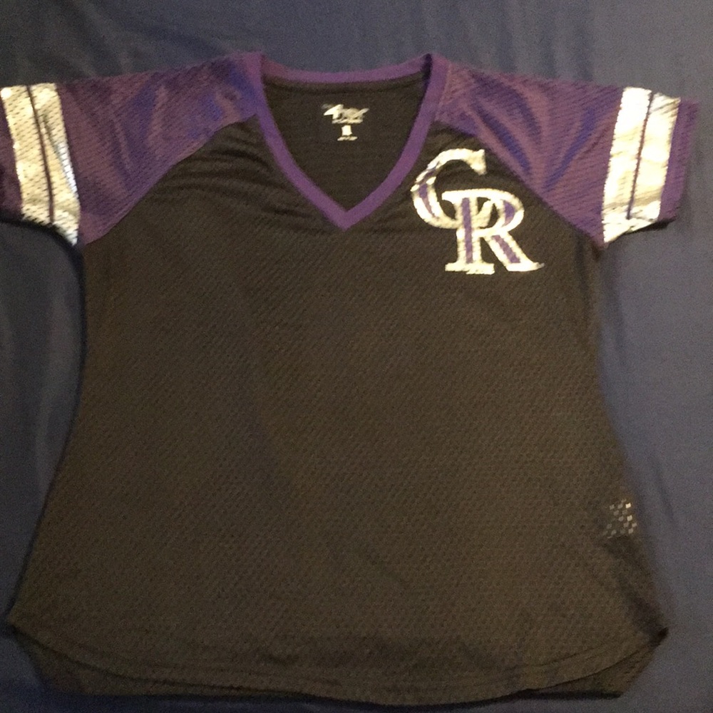 Women’s Mesh Colorado Rockies Jersey